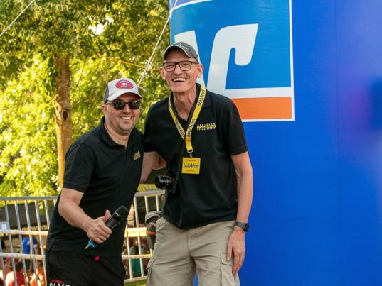 Streckensprecher Sebastian Gehring